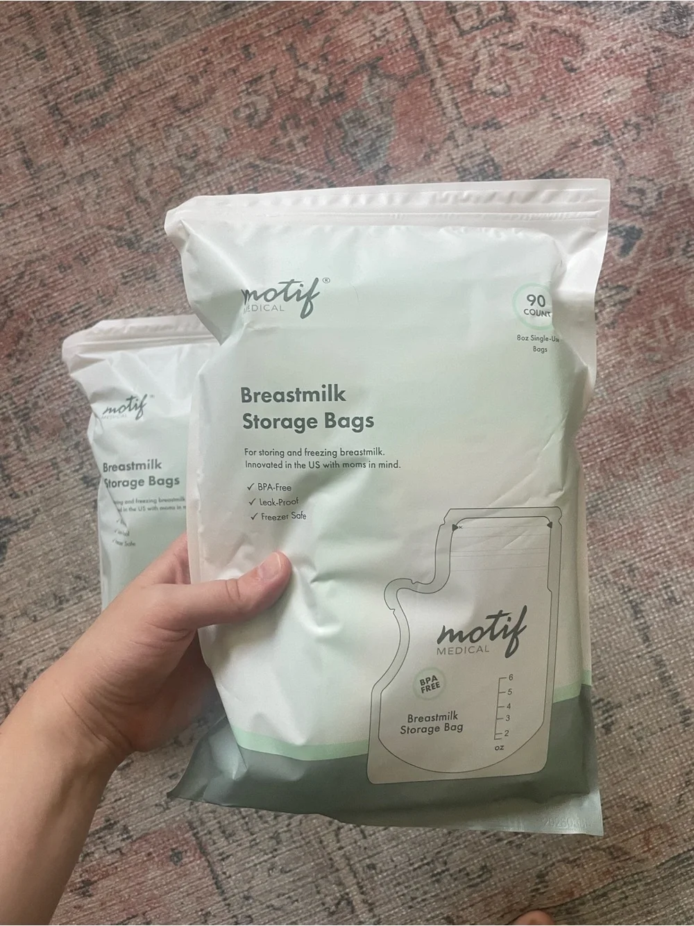 Motif 56 Women’s Breast Milk Storage Freezer Bag Bundle